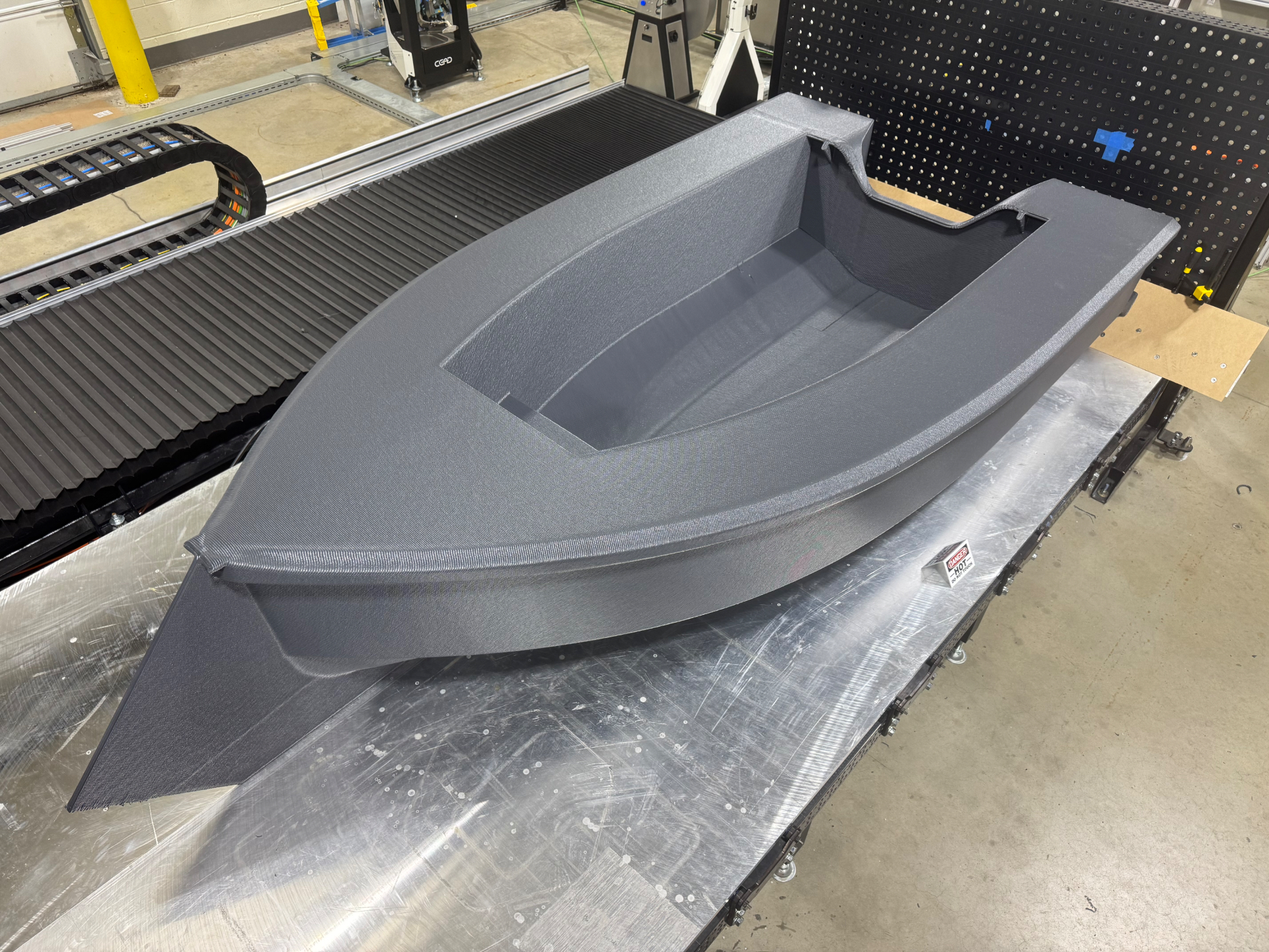 Composite material manufacturing process